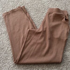Cuddi Duds Mauve(brown) PJ Bottoms w Pockets

Size S